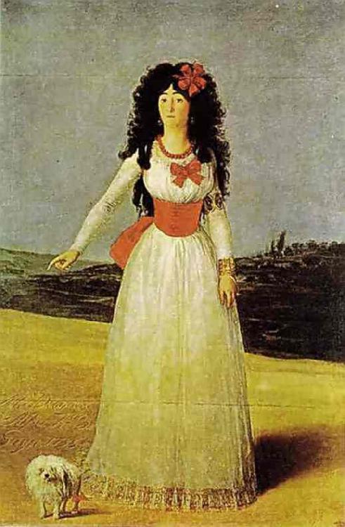 Francisco Jose de Goya Portrait of the Dutchess of Alba